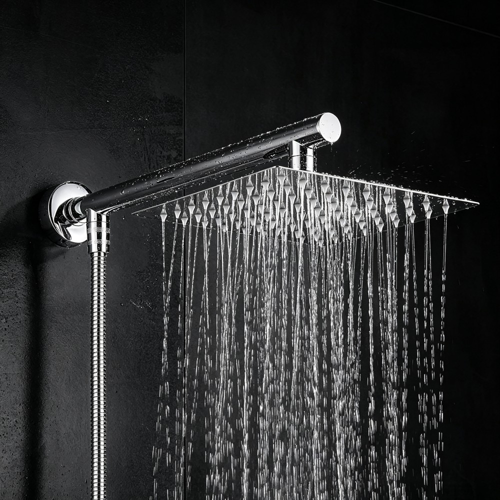 Spa & Wellness Paradies Braunschweig - 1 pc high-pressure shower head, square