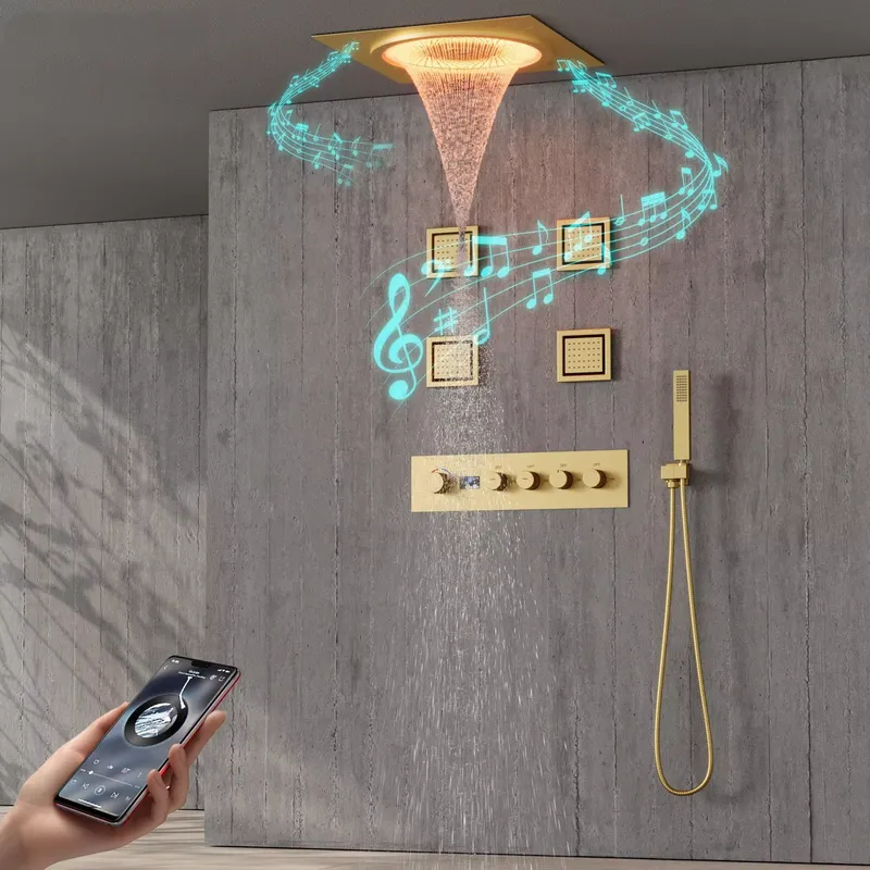 Smart LED Shower Set Bathroom  - Spa & Wellness Paradies Braunschweig review and price