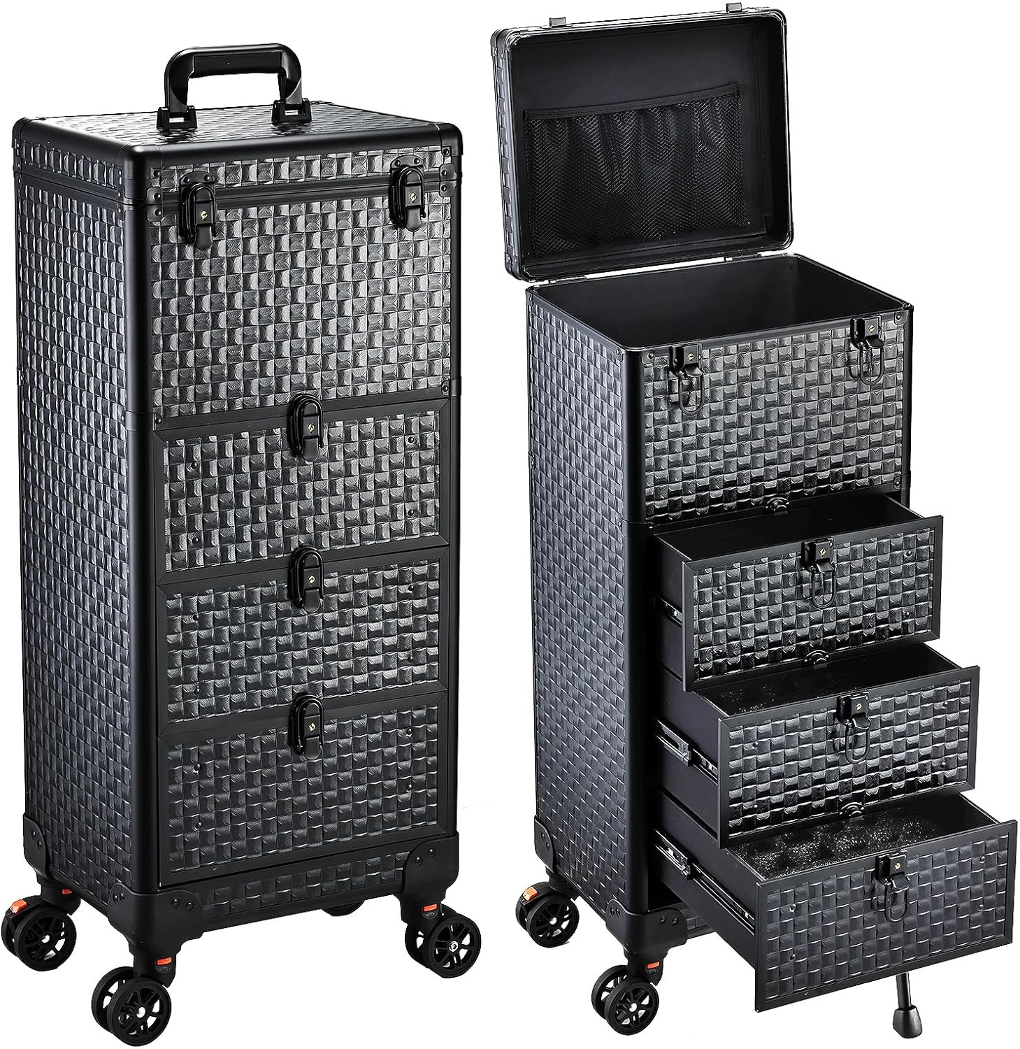 Rolling Salon Cart with 3 Draw - Spa & Wellness Paradies Braunschweig review and price