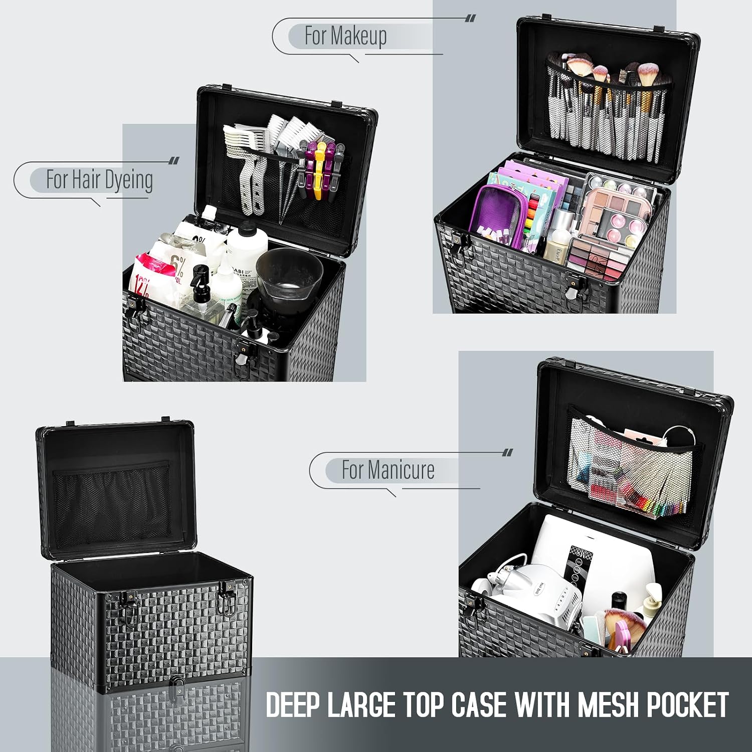 Rolling Salon Cart with 3 Draw - Spa & Wellness Paradies Braunschweig review and price
