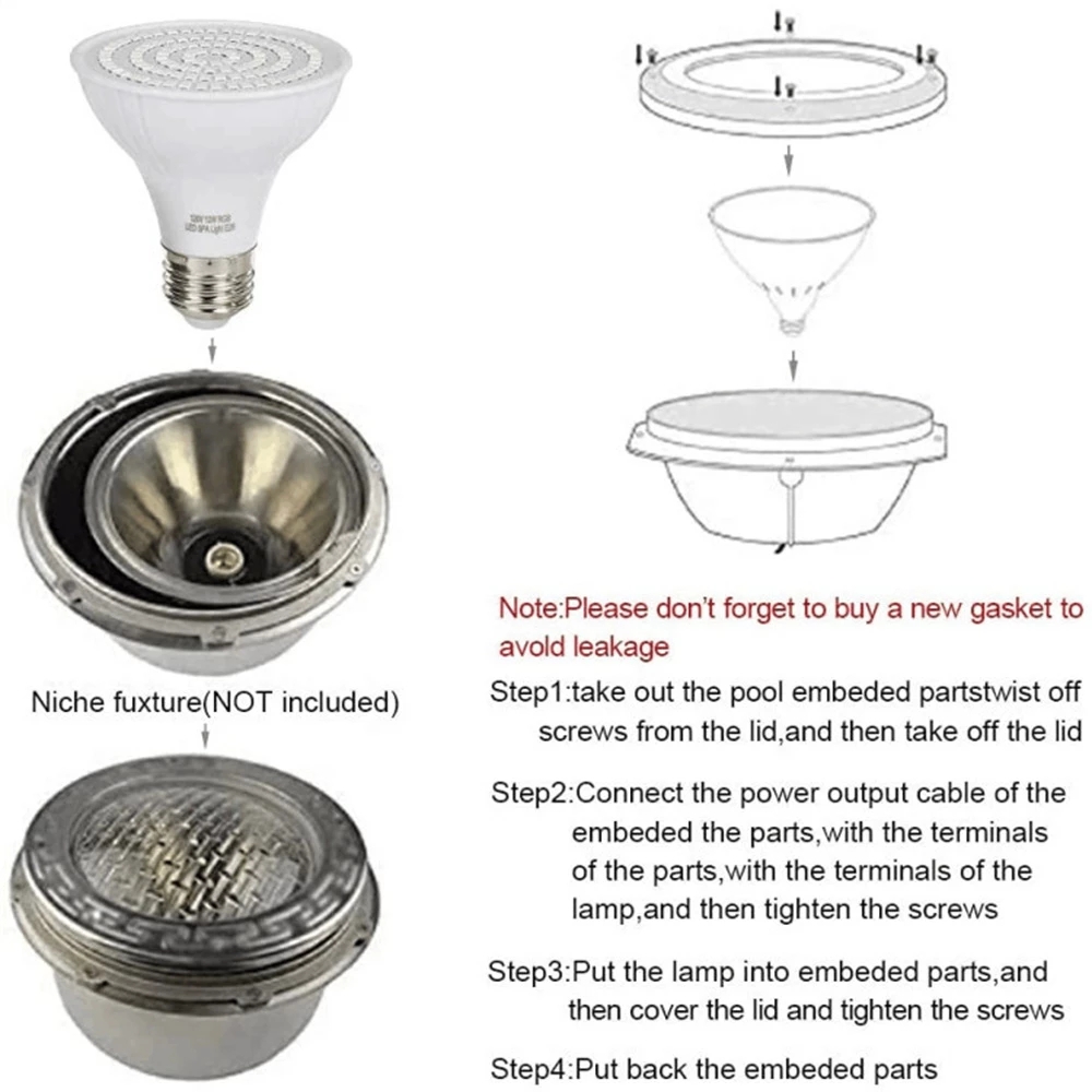 RGB LED Swimming Pool Light E2 - Xy Spa & Wellness Reviews review and price