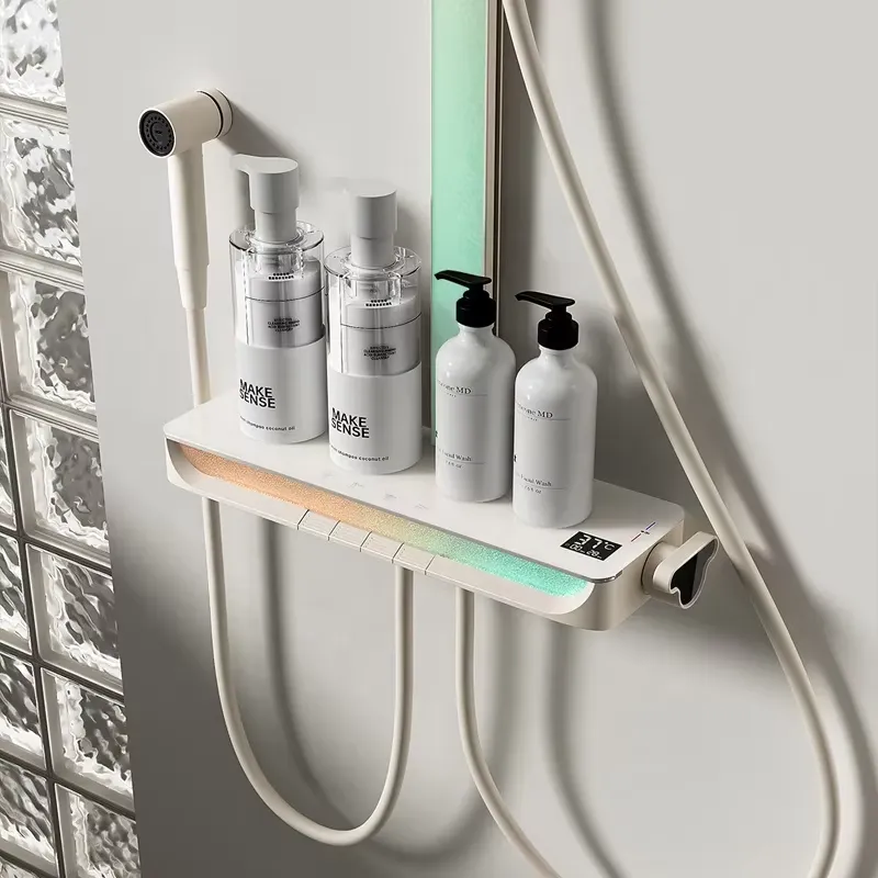 Brass Digital Waterfall Shower - Spa & Wellness Paradies Braunschweig review and price